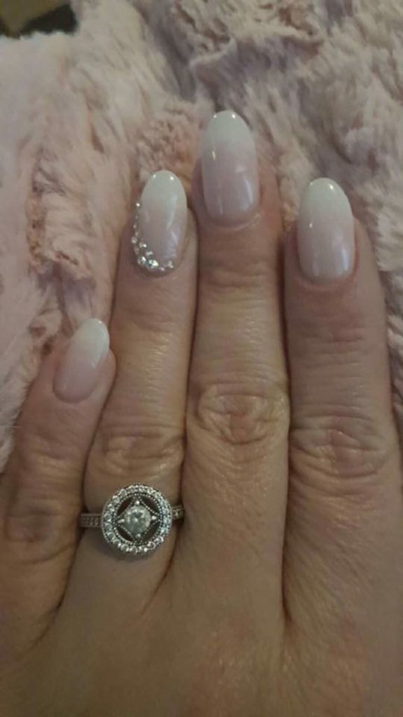 Bridal nail art designs
